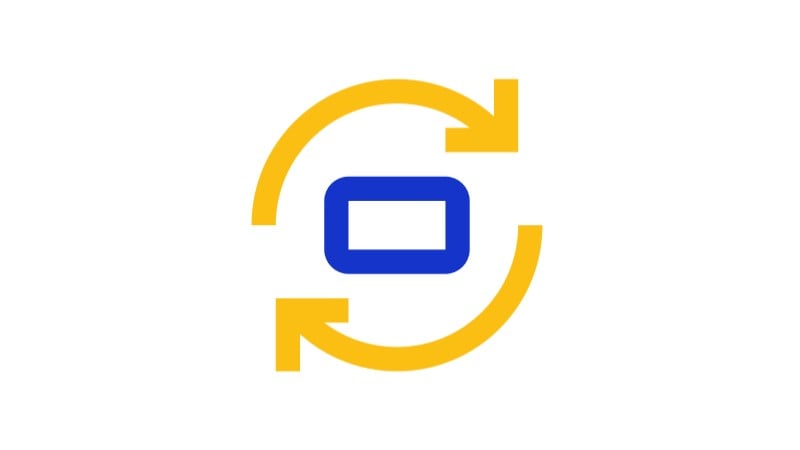 arrows in cycle icon